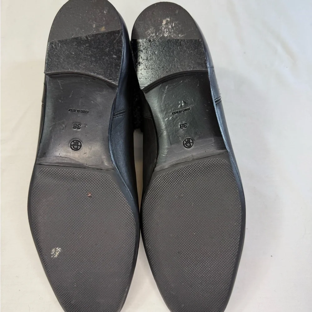 The Row Black Eros Shearling lined booties - Picture 7 of 7